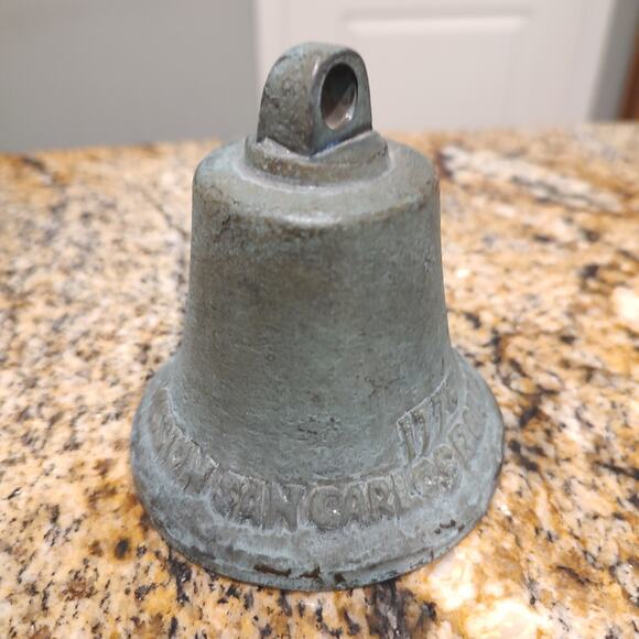 Del Rio Carmel Bell Marked Austria 1770 Mission San Carlos - Picture 8 of 16